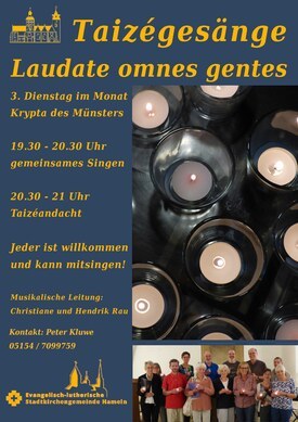 Chor mit Taizé Gesängen